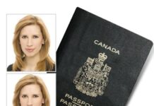 Passport photo in Calgary