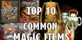DnD 5E Common Magic Items (Top 10)